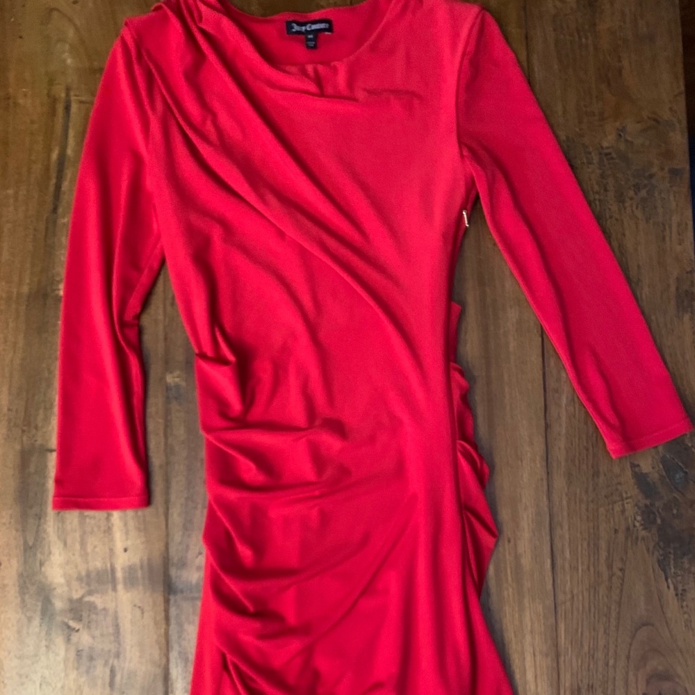 Juicy Couture bodycon red dress